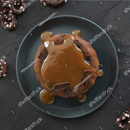 Sticky Toffee Pudding with Salted Caramel and Pecan Sauce